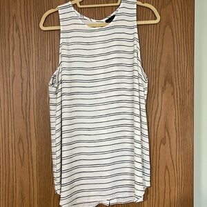 Who What Wear striped tank blouse